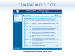 Funkcjonalności aplikacji CMS